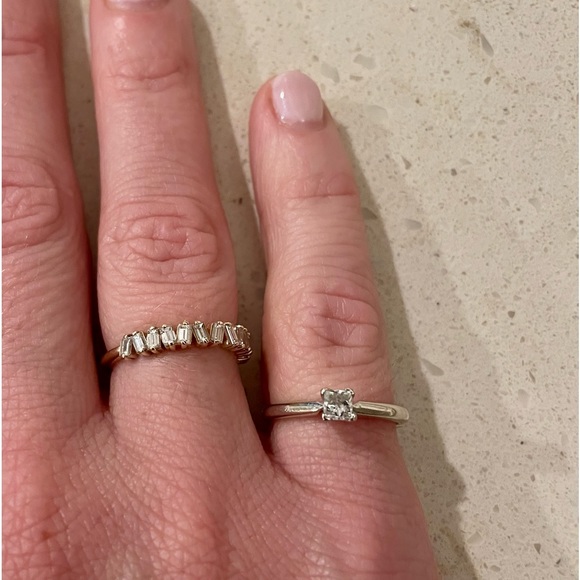 Certified Diamond Ring - .23 ct - size 6 - Picture 4 of 4